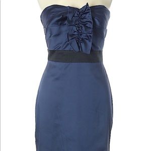 Phoebe couture navy strapless short dress sz10